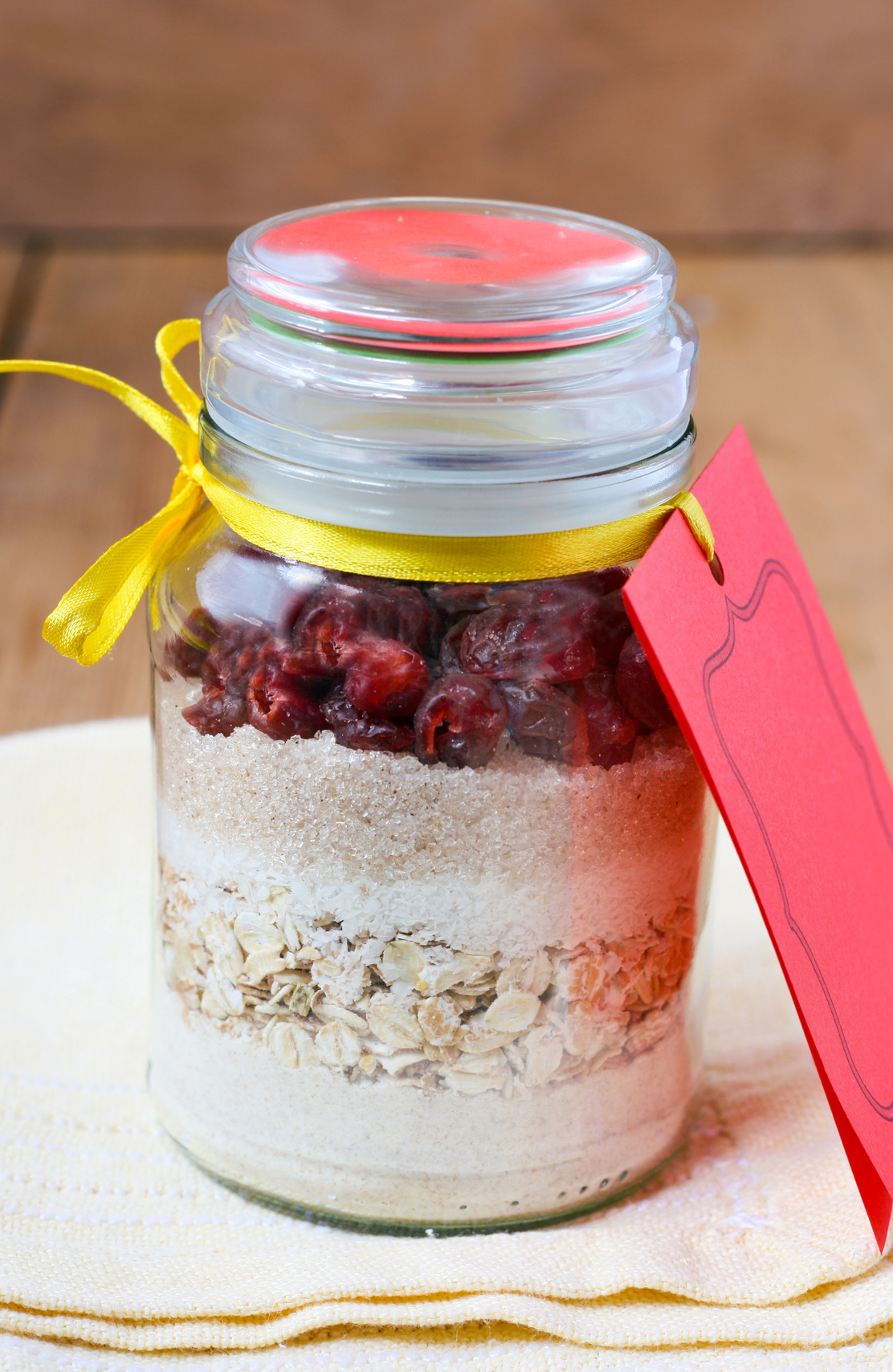 Cookie in a Jar Holiday Treat: Cranberry Hootycreeks